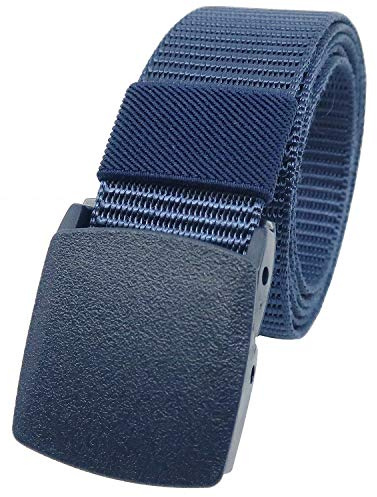 YEHMAN Unisex Gürtel Nylon Belt militärisches Design, mit Kunststoff Schnalle Automatischer Taktischer Gurtel Outdoor Sportarten Stufenlos Verstellbarer Länge 120 cm Breite ca. 3.8 cm
