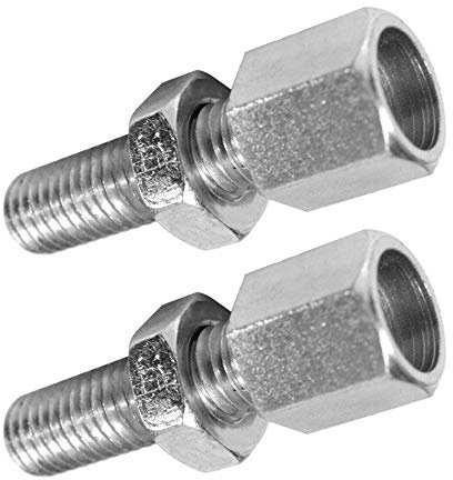 cyclingcolors 2x justeringsskruv Accelerator Kabellskruvar M5 x 30 mm motorcykel scooter cykel broms