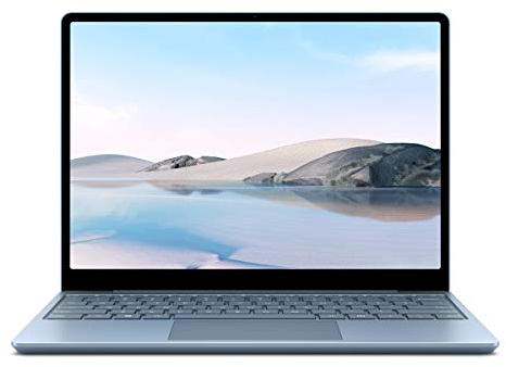 Microsoft Surface Laptop Go (Windows 10, écran tactile 12,45, Intel Core i5, 8 Go RAM, 256 Go SSD, clavier AZERTY français) - Bleu Glacier - L'ordinateur portable Surface le plus léger