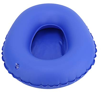 Atyhao Inflation Bedpan, Bed Pans for Elderly Females Spill Proof, Comfortable Bedsore Toilet Nursing Urinals, Portable Potty Stool for Bedridden, Disabled, Bedbound, Patient