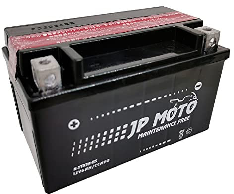 Batería Moto YTX7A-BS AGM 12 V 6 Ah CCA/-18º 90 Amp. Máxima Potencia. Maxima Eficacia.