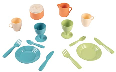 Smoby - Green – Dinette – 14 Zubehörteile ab 18 Monaten – 312500