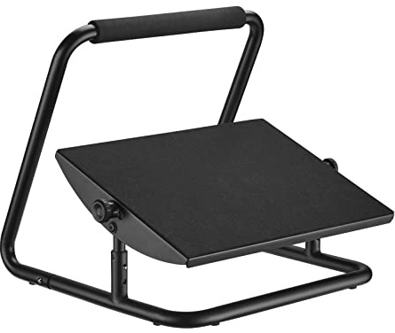Hocker Schreibtisch ergonomisch verstellbar - Fußstütze - neigbar höhenverstellbar