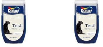 Dulux Valentine Peinture Si Simple - Testeur Couleur le Blanc Cassé 30 ml (Lot de 2)