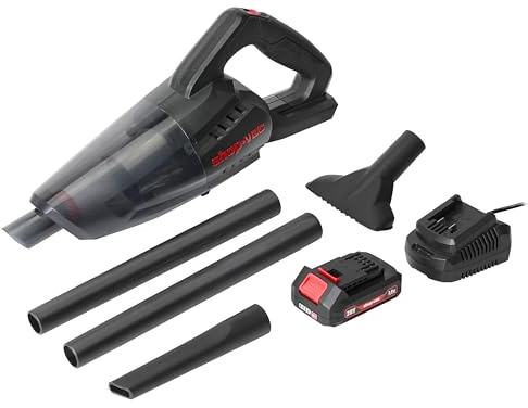 Shop-Vac 5430087 Handheld Vacuum, Cordless Rechargeable Lithium 20V, Lightweight Design, Ideal for Quick Cleanups in Home, Garage, and Vehicle