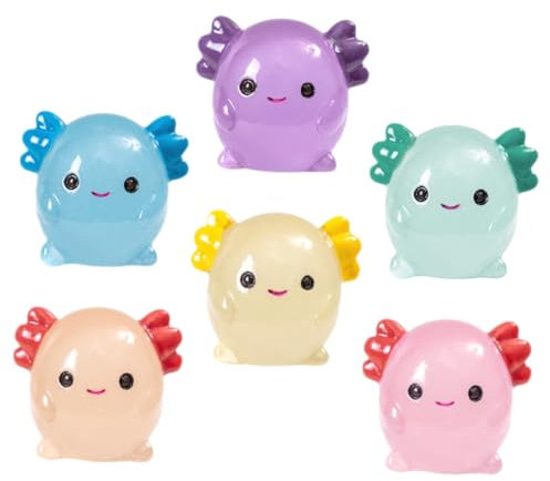 BESPORTBLE 6stücke Leuchtende Mini Drachen Figuren Ornamente Tisch Mini Dekoration