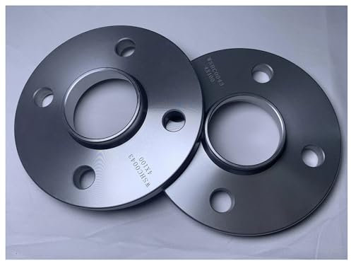 Wheel Spacers Shims 1pc 10mm Wheel Spacers Adapters PCD 4x100 Center Bore 54.1/56.1/57.1mm Hubcentric Wheel Spacers(Center Bore 57.1mm)