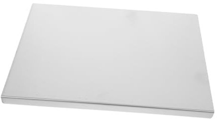 MAGICLULU Tabla De Cortar De Cocina De Acero Inoxidable Apta para Carne Verduras Pan y Repostería para Encimera De Cocina