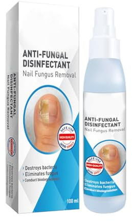 Fußpflege-Spray, 100ml Mehrzweck Nagelpilz Spray, Anti fuß- & Nagelpilz spray, Fußspray Gegen Fußpilz,Nagelpilz Fußspray, Fußpilz Sprays für Beschädigte Nägel und Fußpflege (100 Milliliter)