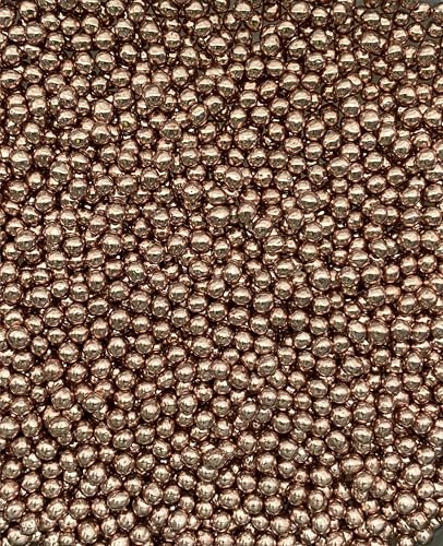 CAKE PEARLS Chocolate Crispy ROSE GOLD Sprinkles edible cake decorations 50g