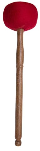 Qectial Palo para Cuenco de Meditación, Mazo para Cuenco Tibetano, Martillo, Regalo único, Palo para Cuenco Tibetano para Meditación, L