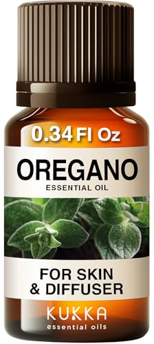 Kukka Oregano ätherisches Öl [100% NATURREIN] wildes berg oregano öl Hautpflege, Diffusion, Badebombe - Herstellung, Selbstherstellung von Seife und Kerzen (10ml)