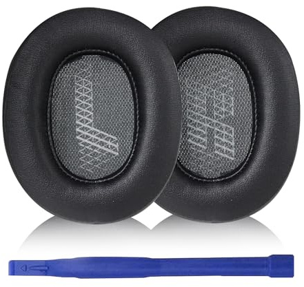 Aiivioll Ohrpolster für JBL LIVE 500BT,Ohrpolster Protein PU-Leder Schwarz