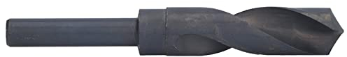 Bohrer mit Geradem Schaft, 22 Mm Spiralbohrer Bohrer mit Kleinem Schaft Schnellarbeitsstahl 118-Grad-Spiralbohrer mit 1/2 Zoll Gleichem Schaft, Stiftschraubstöcke