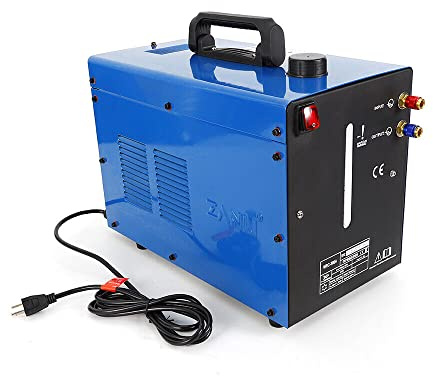 Refrigeratore per acqua di saldatura professionale per un raffreddamento efficiente delle saldatrici TIG, capacità 10 l, pompa potente, design compatto