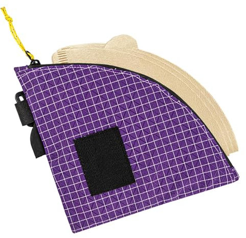 Supporto per filtro, supporto per filtro da caffè, organizer portatile per caffè a goccia, copertura in carta filtrante impermeabile, sacchetto di carta riutilizzabile, portamonete