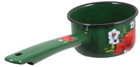 Alipis Mestolo in Smalto Per Innaffiare Manico Paletta Per Da Cucina Cucchiaio Per Giardino Mestolo Multifunzionale Facile Da e Per Uso