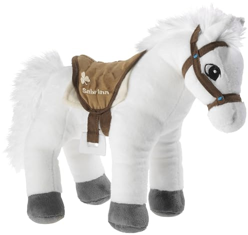 Bibi & Tina GRS/PET Pferd Sabrina stehend, 30 cm, Weiß