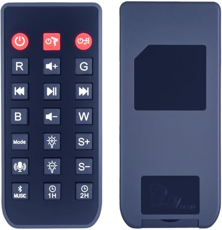 TRUCKON New Replacement Remote Control for MYSTILUCK LED Starry Sky Projector ‎‎IGB-B57 for Rossetta Star Projector