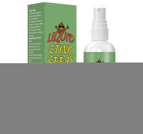 Stinkspray | Rolig Fis Spray - 50ml Luktsprut Med Ljud För Halloween Skämt Aprilskämt Barn Vuxna