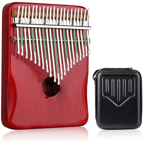 Kalimba-Instrument 21-Tasten-Daumenklavier Kalimba Aus Mahagoni(K21CP Solid wood)