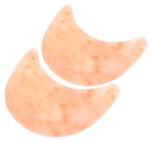 Mikinona Lot De 2 Pierres De Bain Et De Massage Pour Les Pieds Idéales Pour Un Bain De Pieds Relaxant Pierres Minérales Cristaux De Sel Blocs De Sel Pour Sauna