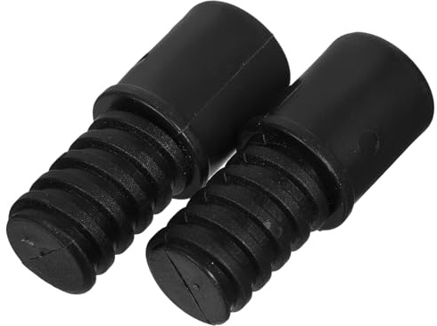 Cabilock 2pcs Mop Handle Replacement End Caps Plastic Dustpan Rod Handle Grips Easy to Replace Effortless Installation Simple Style for Household Cleaning