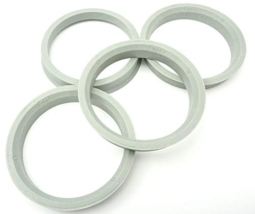 RONAL 4x Zentrierringe 76,0-66,1/76 auf 66,1 Grau kompatibel mit Renault