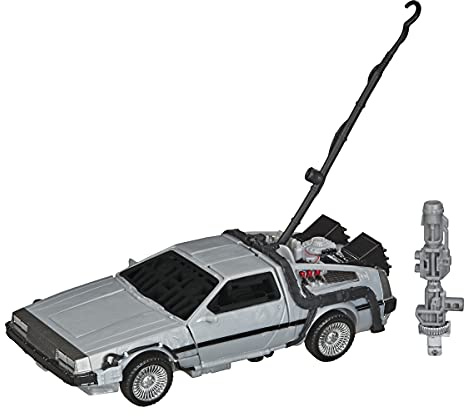 Transformers Toys Generations Collaborative: Back to The Future Mash-Up, Gigawatt - Back to The Future-35 Edition - Ages 8 and Up, 5.5-inch