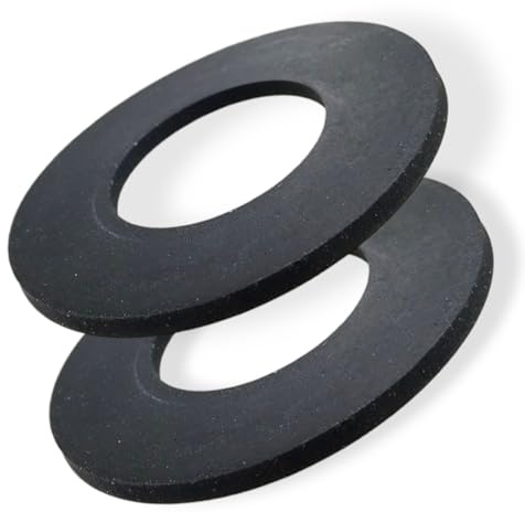 DL-pro 2 guarnizioni per campane di sollevamento, in gomma, 32 mm x 63 mm, adatte come Geberit 816.418.00.1 per cassetta di risciacquo