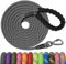 Kdsvakd Training Lead for Dogs, 1.5M 1.8M 3M 5M 6M 10M 15M 20M 30M Long Rope Dog Leash with Carabiner Clip and Soft Padded Handle, Reflective Recall Durable Leash for Puppy, Small, Medium, Large Dog