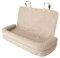Hundeautositz, Hundebox, Hundebett, Transportboxen, Rückbank, Hundedecke, Hundekörbchen, Katzenbett, für kleine Hunde, 135 x 45 cm, Beige Oxford