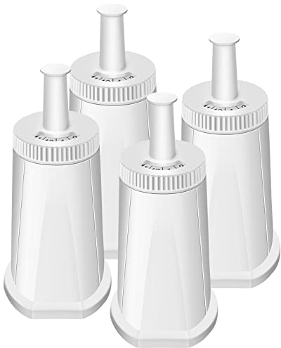4 Pack of BES008 Water Filter Compatible with Sage Coffee Machine & Sage Barista SES 990/980/500/878/875/880/920/810, Compare to # BES008WHT0NUC1