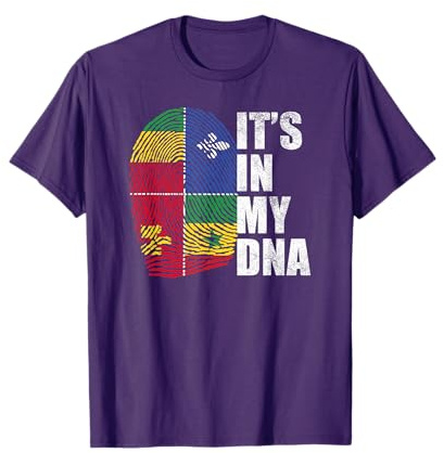 Louisiana Creole Flag It’s in My DNA T-Shirt