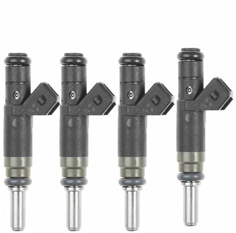 Auto Kraftstoff Injektor Düse Für B&MW 1 E87 E46 3 E90 E91 116i 118i 120i 316i 318i 320i 320si X3 E83 Z4 E85 13537506158 7506158 Einspritzdüse (Color : 4 STÜCK)