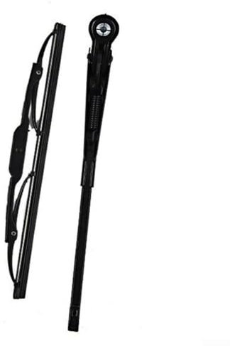 DAZZLEEX Motor de limpiaparabrisas universal de 12 V con hoja de brazo adecuado para barcos de pesca y vehículos recreativos OEM 01287358/7731000001 / 0390506510 (limpiaparabrisas)