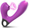 Satisfyer 'Curvy 2 ' ORIGINAL Succionador de Clítoris 17,5 cm | Vibrador de onda de presión juguetes sexuales para ella | Vibrador de apoyo con vibraciones y aplicación | Color: morado