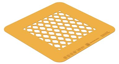 Pochoir Alambra en silicone pour décorations Silikomart