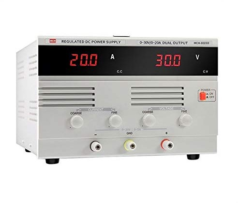 Fuente de Alimentación Variable, Fuente de alimentación del revestimiento Fuente de alimentación variable MCH-3020D 30V 20A DC(220V)