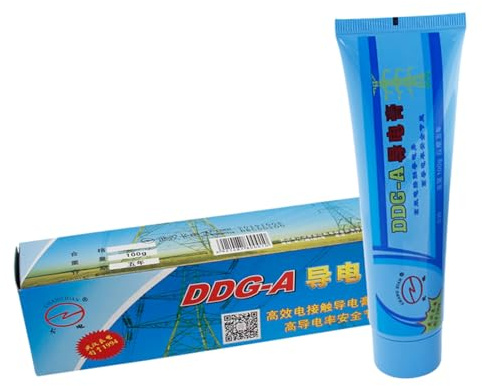 Hogvinnatil Grasa de contacto eléctrico 100g, Conductiva, Lubricante electrónico, Aplicaciones eléctricas y automotrices