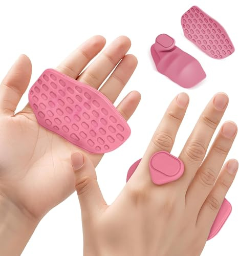 HUAFA Poignées d'entraînement antidérapantes, poignées d'haltérophilie, Gants d'haltérophilie ergonomiques pour Homme et Femme, pour soulevé de Terre, entraînement de Fitness et Exercice (Rose)