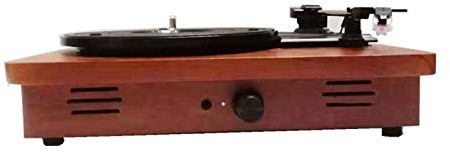 BGAZA Haut-Parleur Bluetooth Retro phonographe Gramophone Disque Vinyle Lecteur Turntable Sortie Casque Audio RCA Sortie 33/45/78 Tours