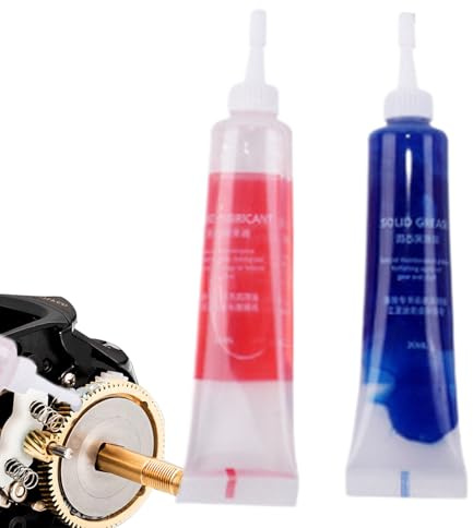 Angelrollen Schmiermittel | Wasserbeständige Reibungsarme Pflege | Angelrollen Reparatur Schmiermittel Reinigungsset,Für Angler Männer Reparatur Und Instandhaltung Ausrüstung Und Pflege Salzwasser Süß