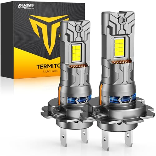 Ursprung 𝟐𝟎𝟐𝟔 𝐍𝐞𝐰-𝐆𝐞𝐧 H7/H7LL Bulbs, 46,000LM 1000% Brighter H7 LED, True 1:1 Mini Design, 6500k Cool White,Plug-and-Play, No Adapter Required - Pack of 2