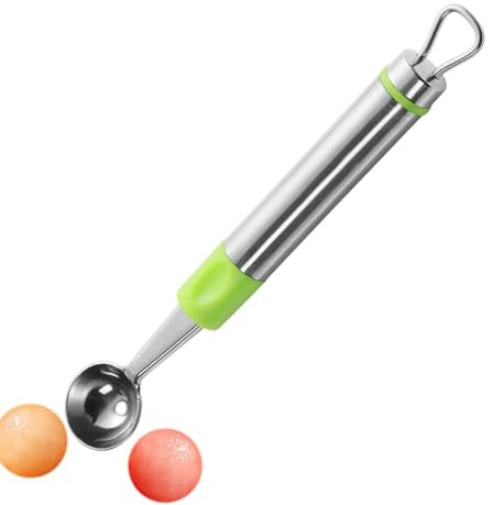 Scavino Per Anguria Accessorio da Cucina per Tagliare in Acciaio | Multifunzione Frutta Taglia e Scavino Per Pitaya Papaya Torta Casa Cucina Appartamento Ristorante Campeggio Picnic