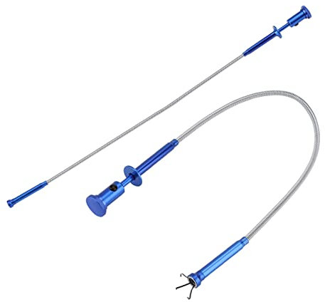 Éclairage d'aimant universel d'alliage de LED Collecter des outils Arbre flexible Kit d'outils de ramassage magnétique Outils de collecte multifonction avec 4 axes de griffes pour le garage à domicile