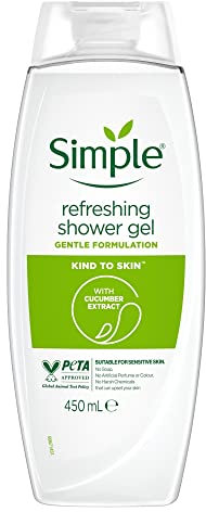Simple Kind to Skin Shower Gel Refreshing 450 ml