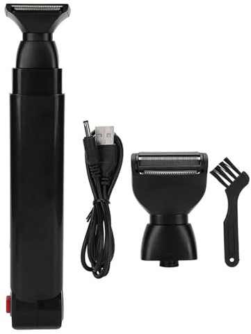 Electric Back Hair Shaver Man Back Razor Shaver Full Body Trimmer Portable | Back Hair Leg Hair Removal Trimmer Tool USB Rechargeable Portable Back Shaver Razor Tool for Men Women Adults Birthday