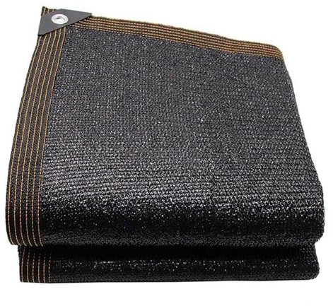 Voile D'Ombrage Pergola Toile Ombrage ImperméAble sur Mesure Filet Dombrage Exterieur Protection Piscine Hors Sol Noir,6x7m