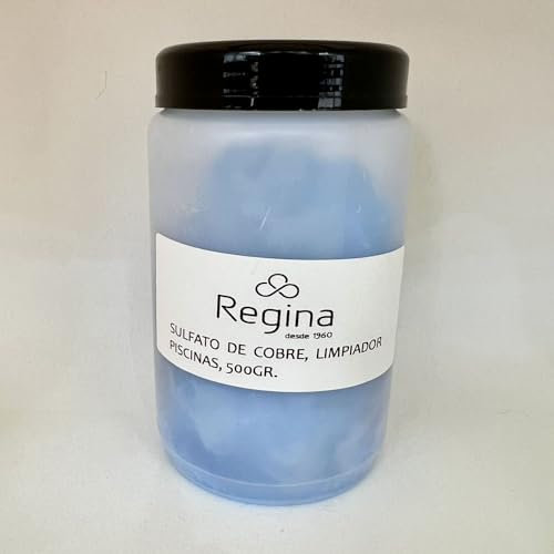 Sulfato de Cobre Limpiador Piscinas 500 Gramos